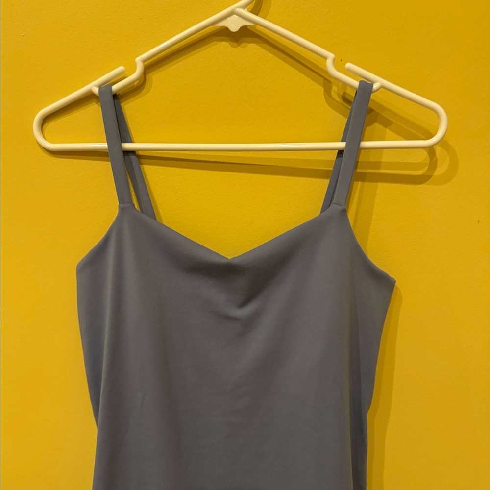 Blue Women's dress with shorts. Butter soft